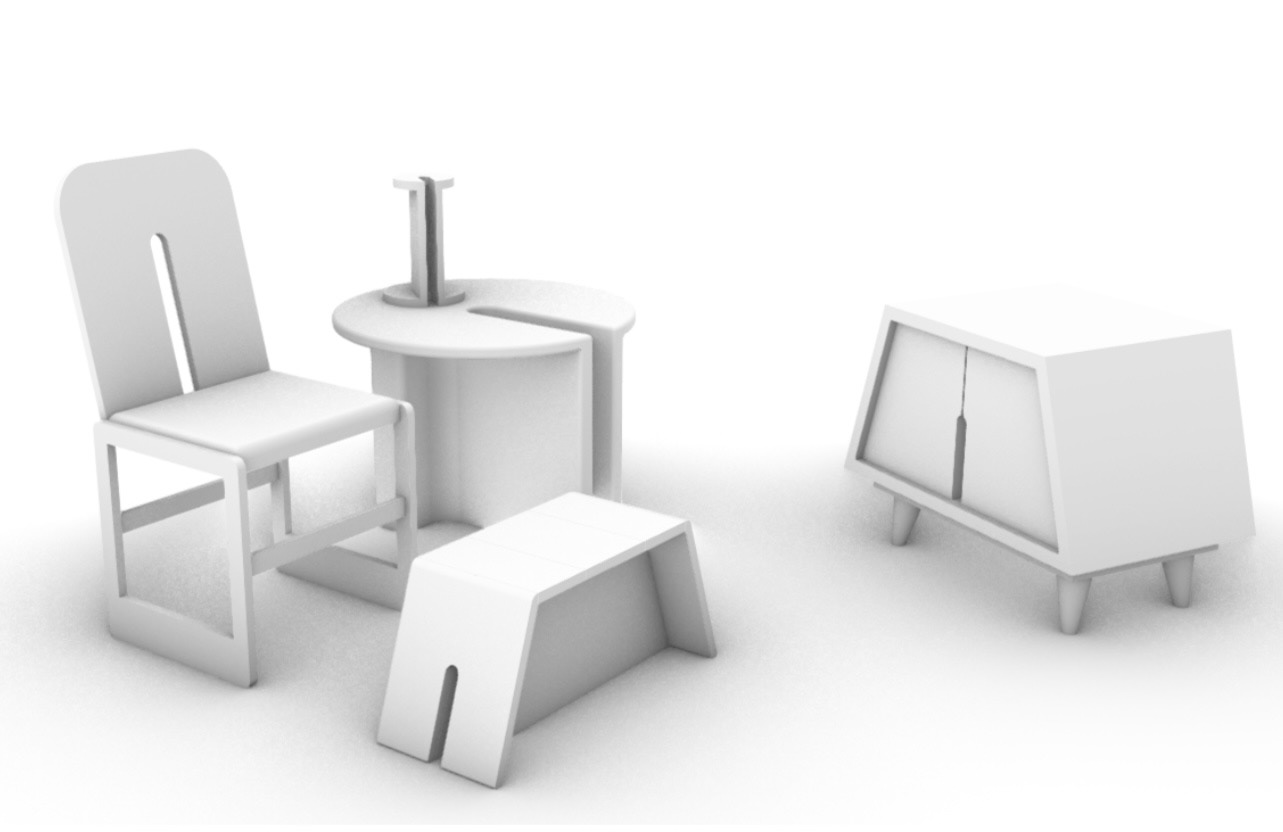 Furniture render 7